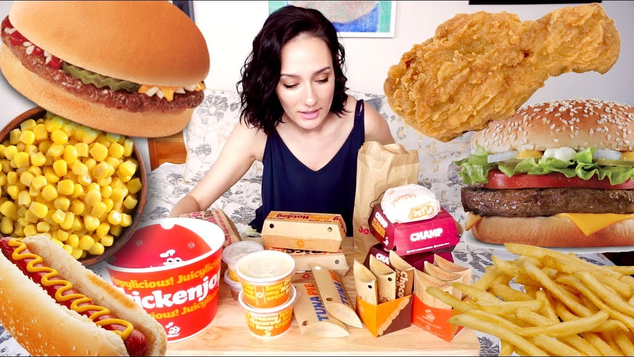 JOLLIBEE PHILIPPINES TASTE TEST (AUSSIE REVIEW)