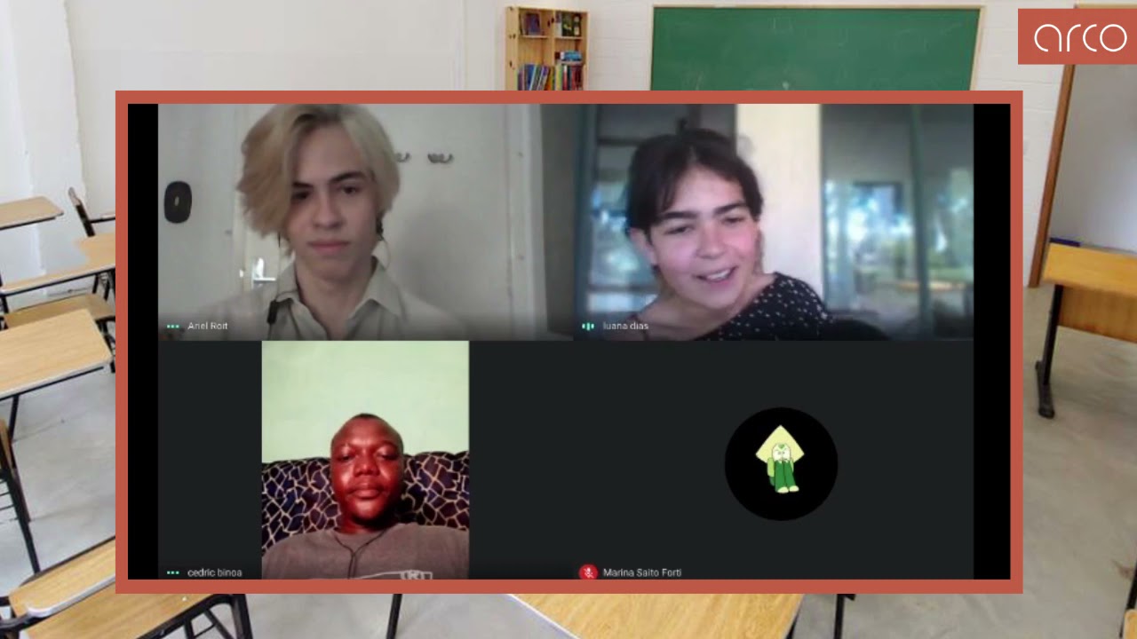 Projeto migrações #JuventudeSemFronteiras da Arco escola-cooperativa