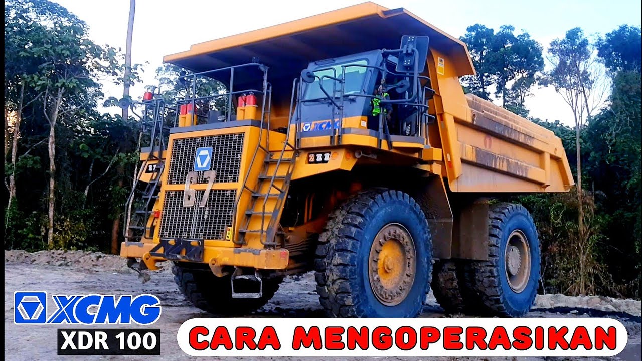 REVIEW ❗ cara mengoperasikan truck HD XCMG XDR 100