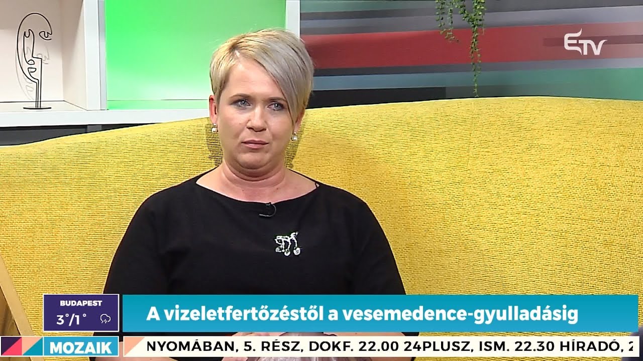 A vizeletfertőzéstől a vesemedence-gyulladásig – Rendelő a Mozaikban