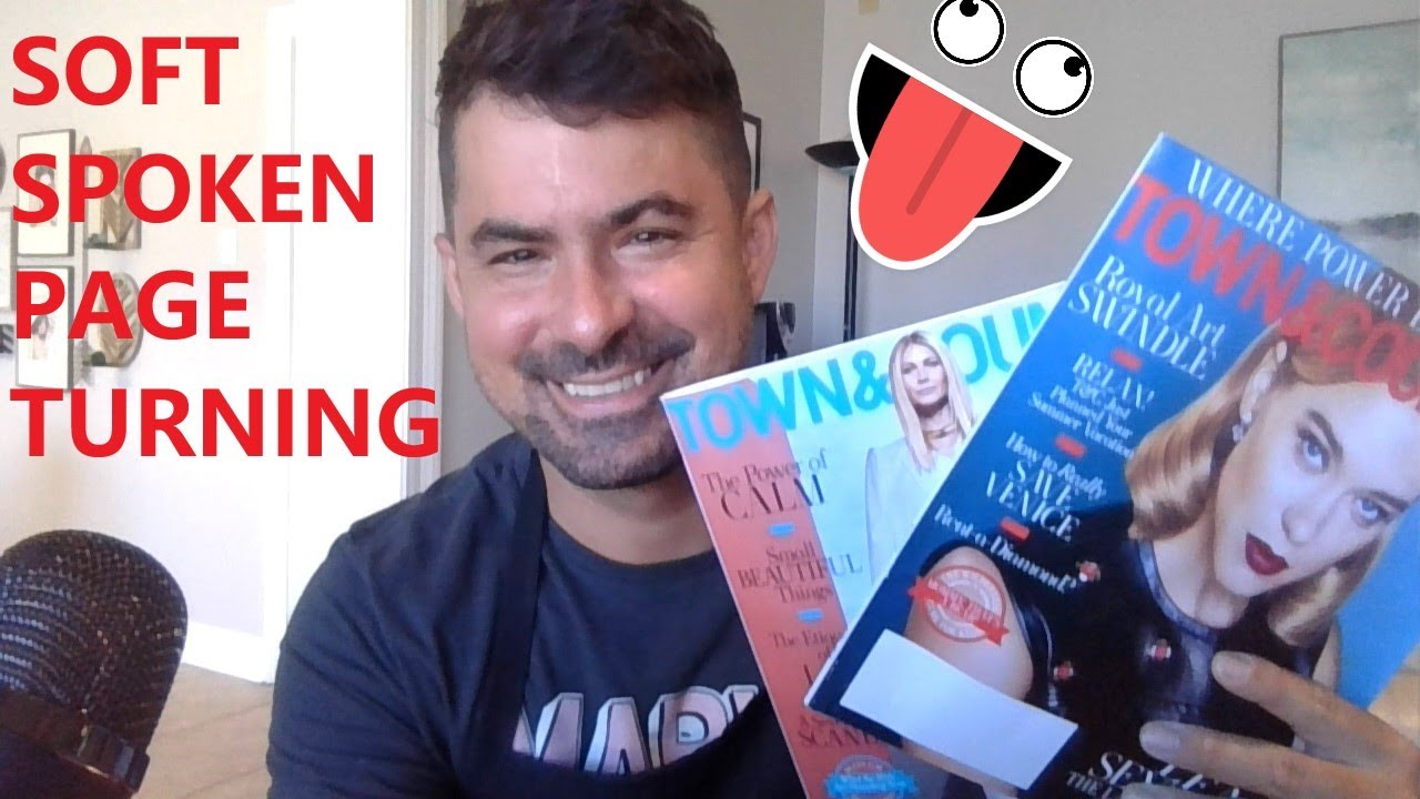 [ASMR] Finger Licking page turning {salon roleplay}