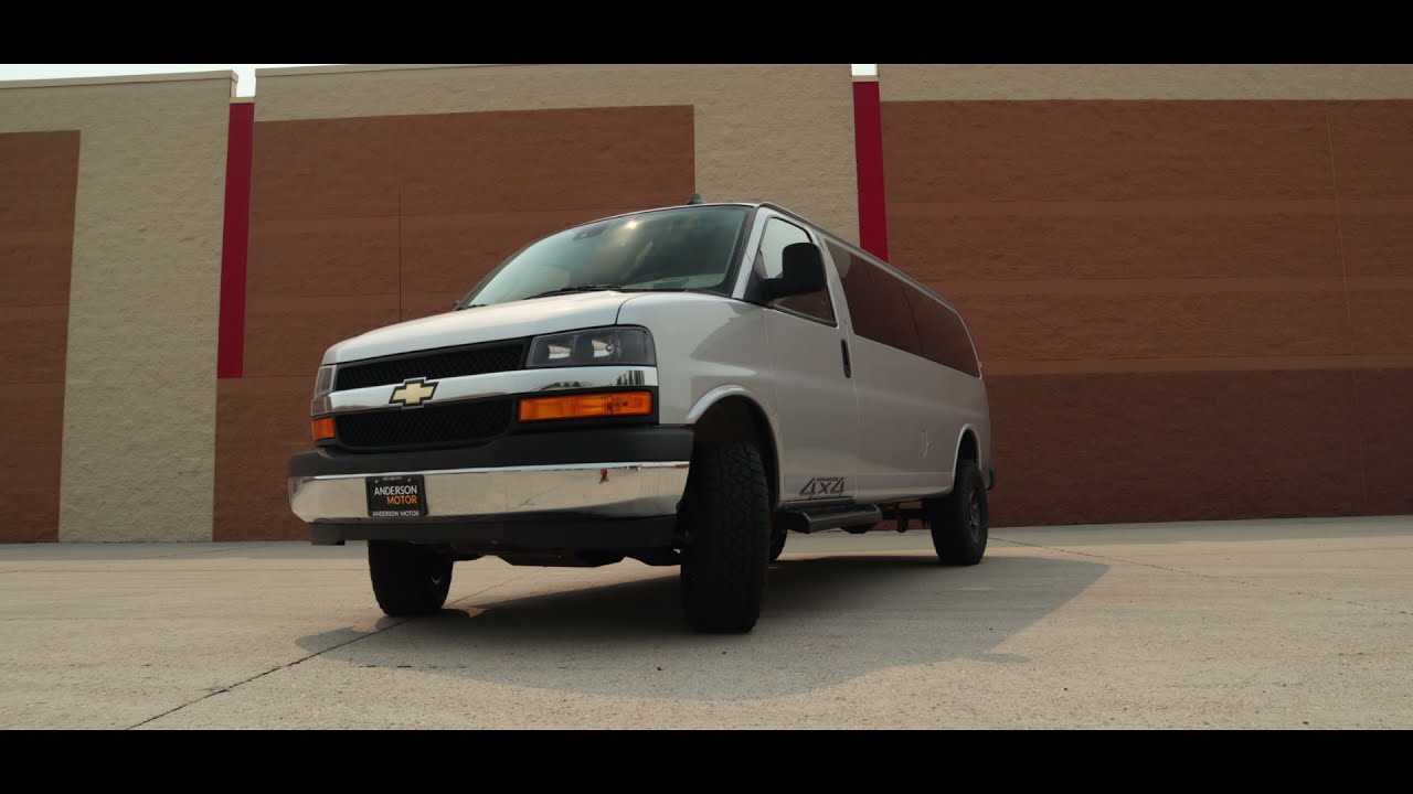 Advanced 4x4 - Silver Chevy G3500 walkaround