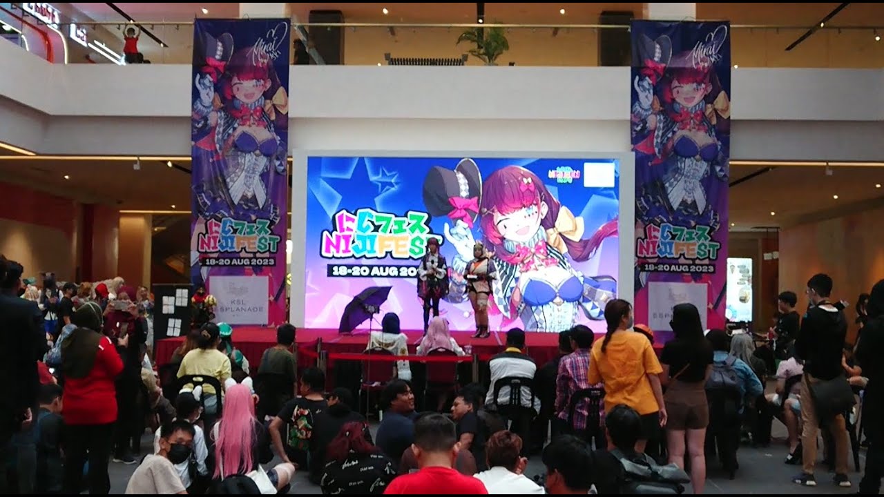 NijiFest 2023 (day3, final day) walk-around