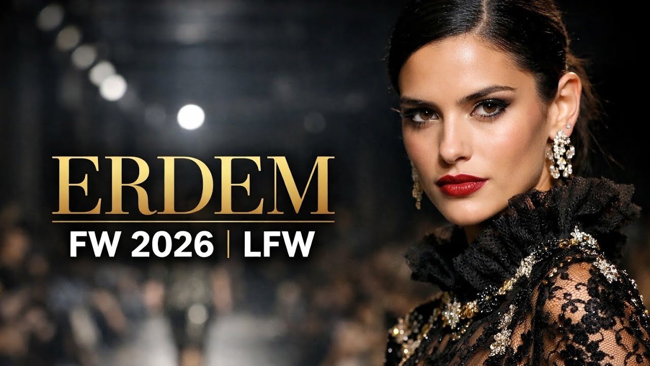 🎬 Erdem Moralıoğlu Fall/Winter 2026 Collection | London Fashion Week Full Runway Show