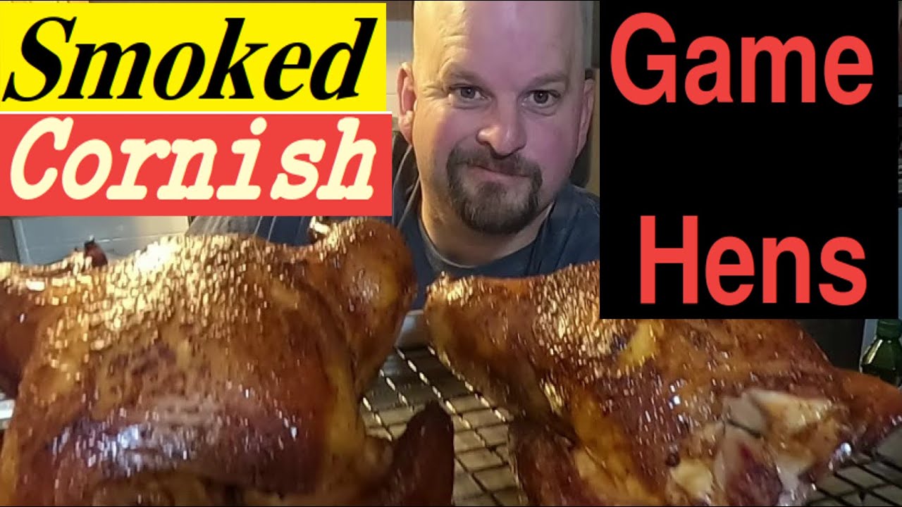 Smoked Cornish Game Hens on the Kamado Joe