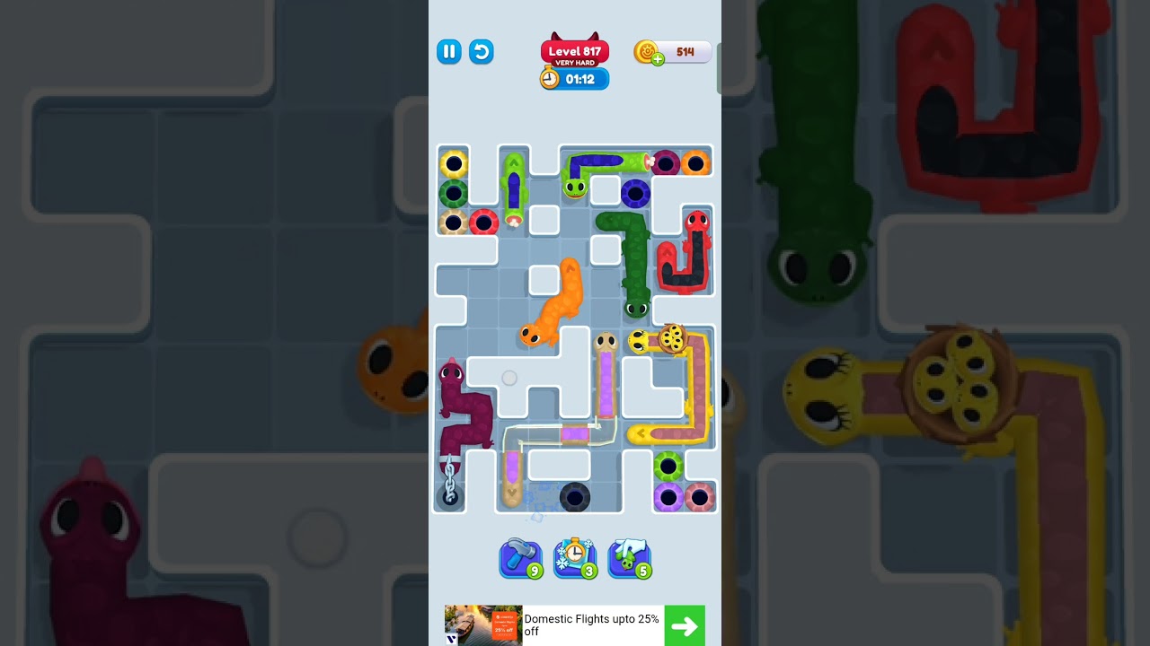 Gecko Out Level 817 Very Hard - Gameplay Walkthrough 🦎💥 | Sam-Gaming-J2U