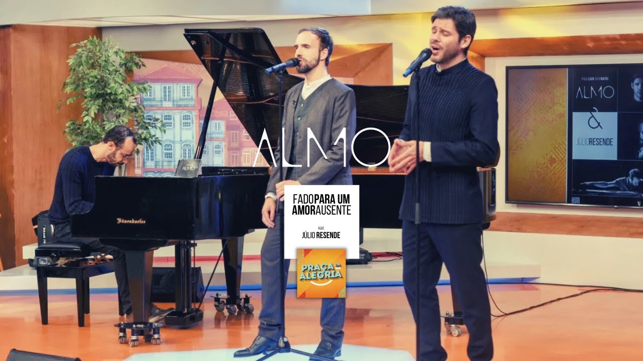 ALMO | Fado para um amor ausente (feat. Júlio Resende) ao vivo Praça da Alegria