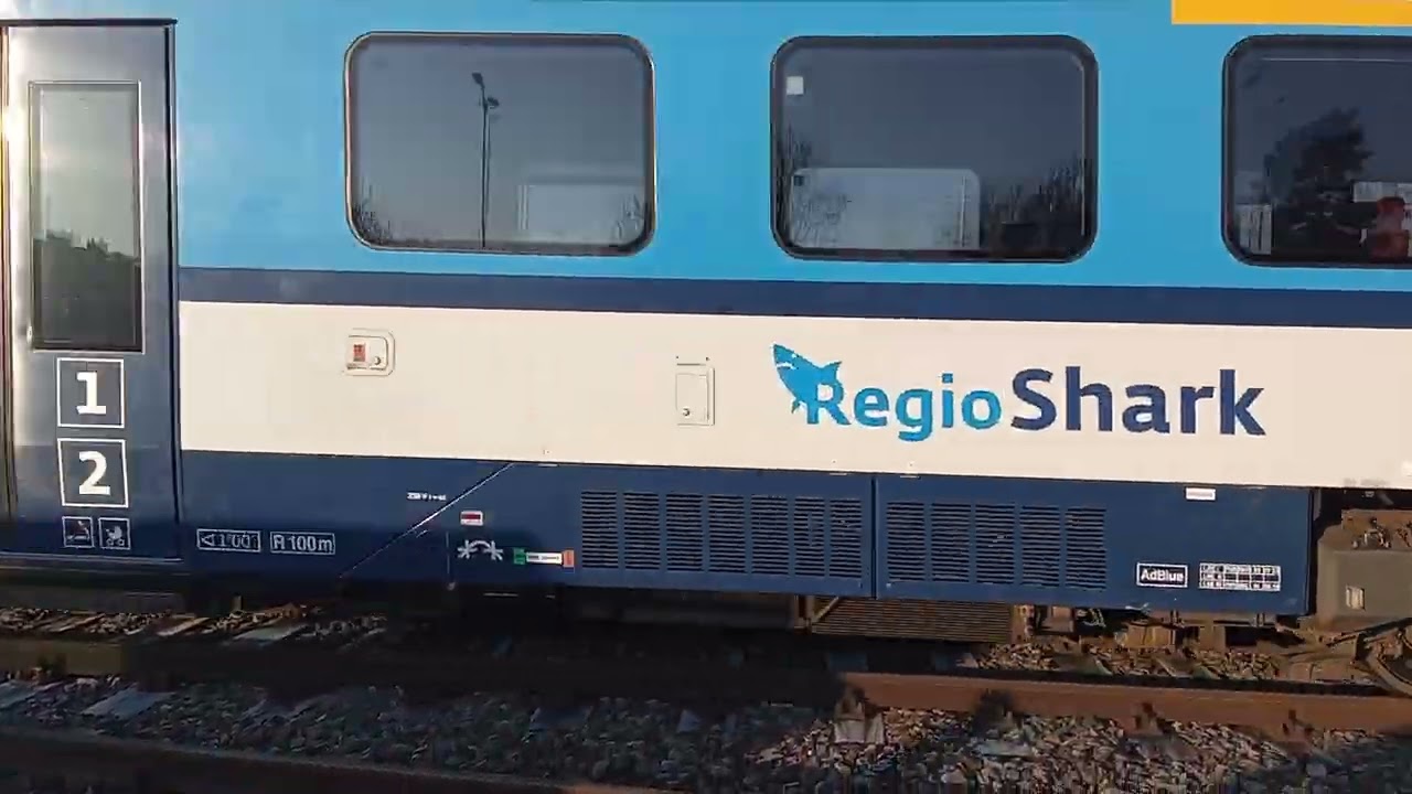 Posun Regiosharka 844 028-1 na nádraží v Otrokovicích do depa 27.2.2026 📷