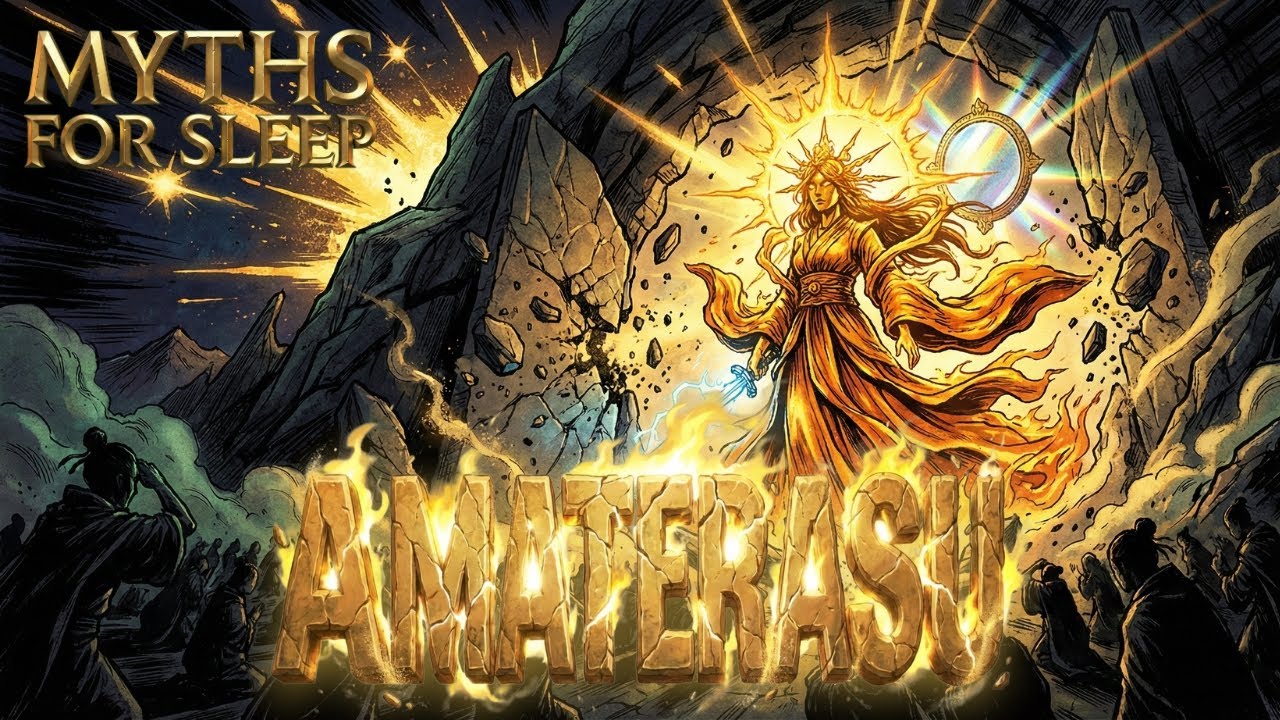 The Radiant Return of the Light Amaterasu | Japanese Mythology | Myths for Sleep