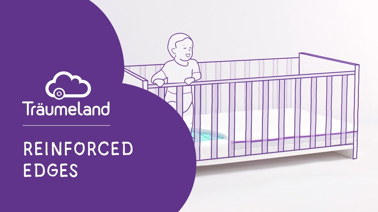 Reinforced edge | crib mattress, baby mattress & kids mattress | Tr&auml;umeland