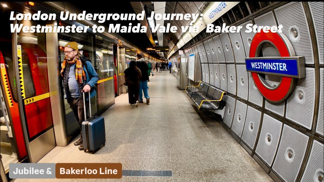 London Underground Journey: Westminster to Maida Vale via Baker Street 
