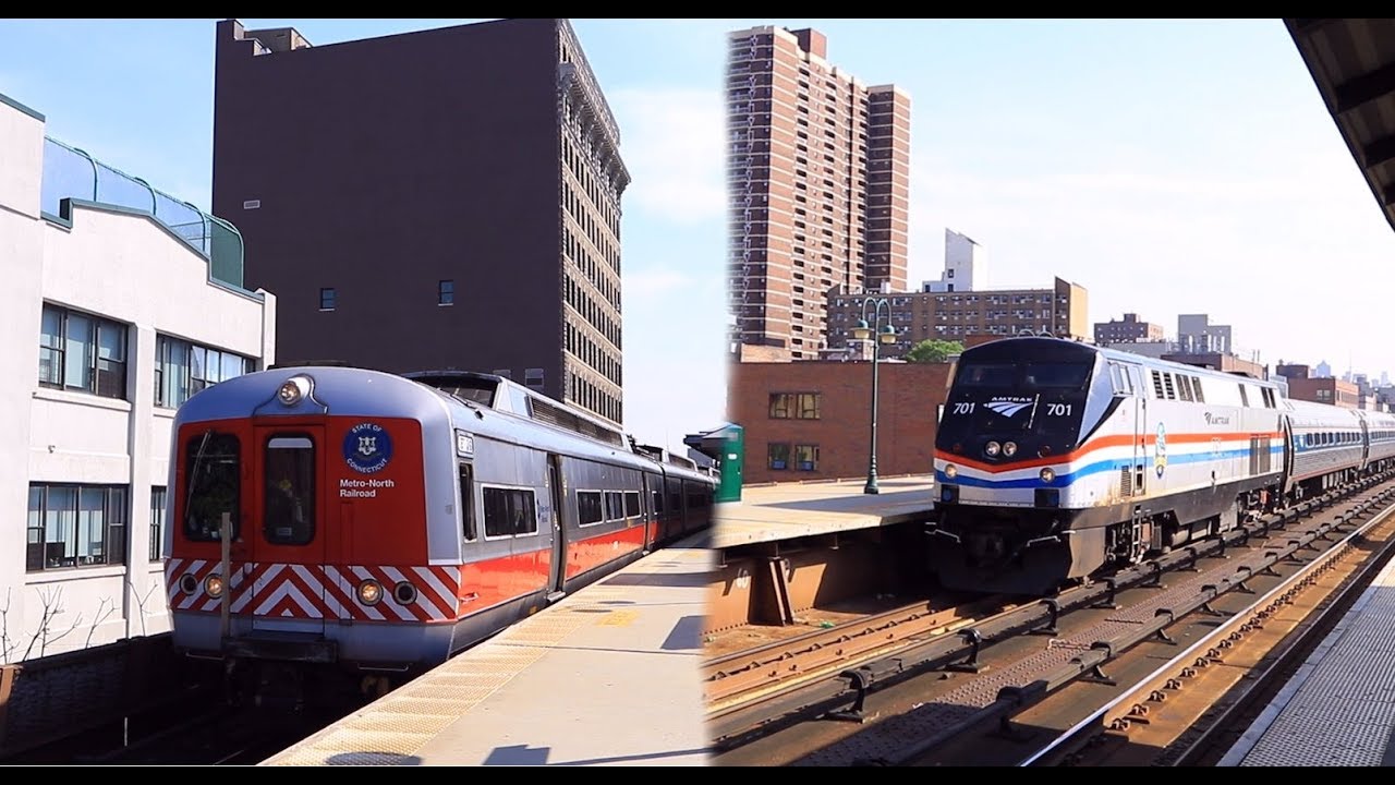 Metro-North / Amtrak/MARC: 2 Hour+ PM Train Action at 125th St RR (M2, M3, M7, M8, P32, MARC)