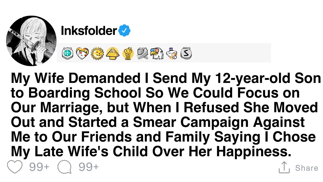 My Wife Demanded I Send My 12-year-old Son to Boarding School So We Could Focus on Our Marriage...