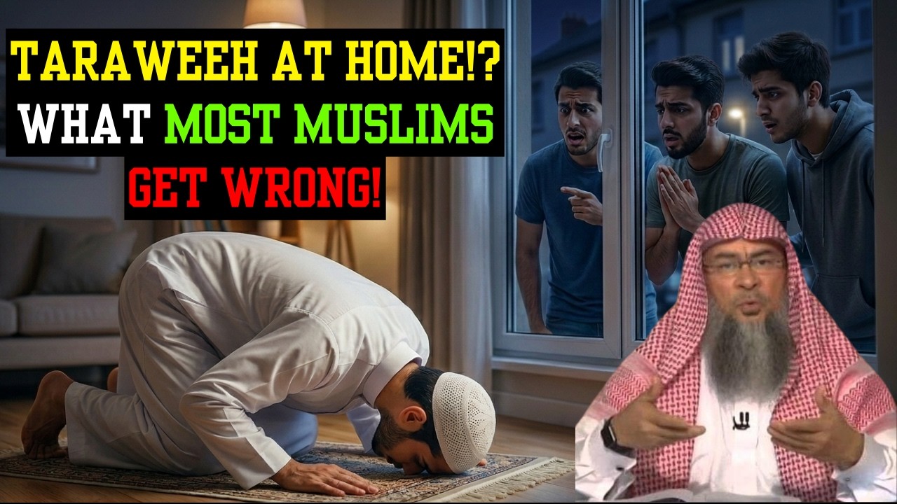 Can we pray Taraweeh at home? #ramadan #islam #quran #fasting #hijab #peace #askzad #assimalhakeem