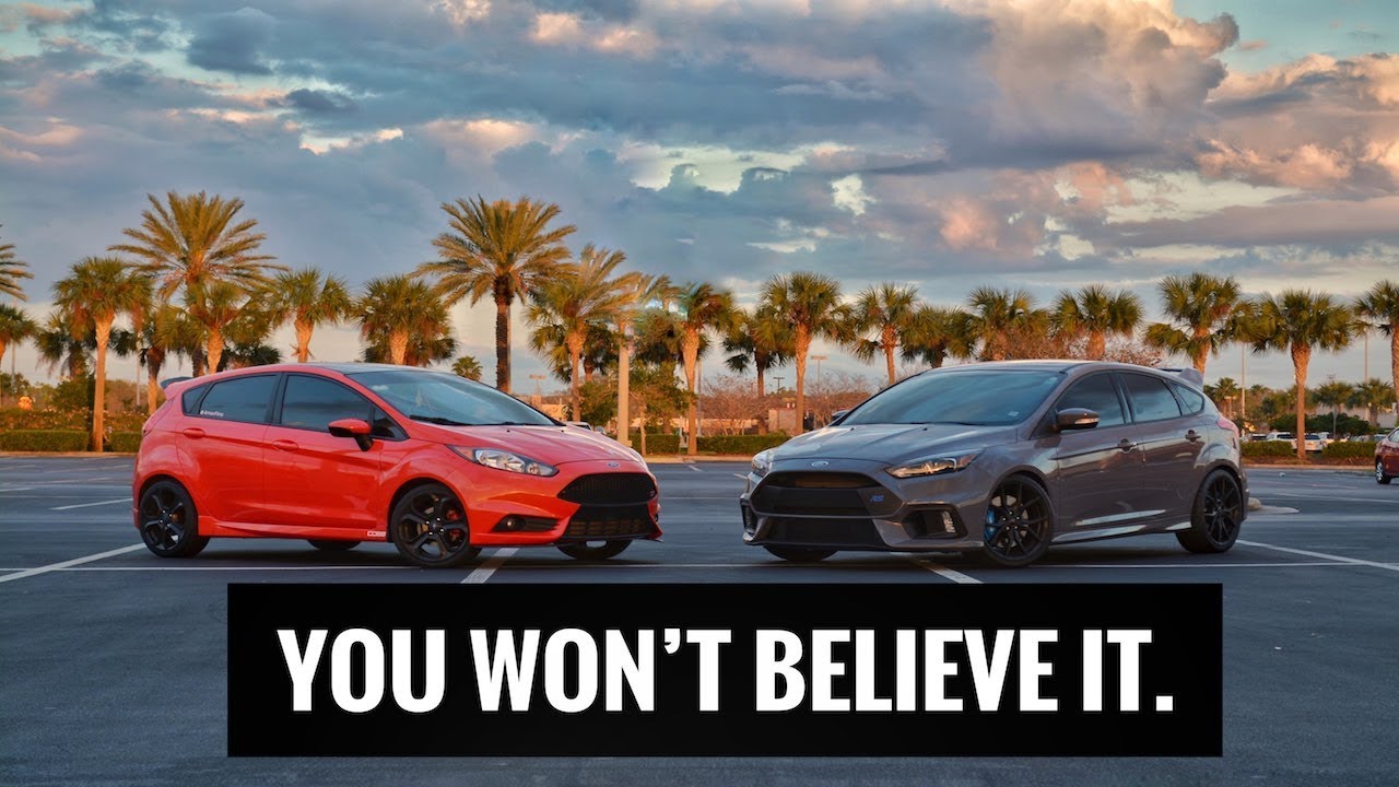 Fiesta ST Stage 2 vs Bolt on Focus RS RACE!