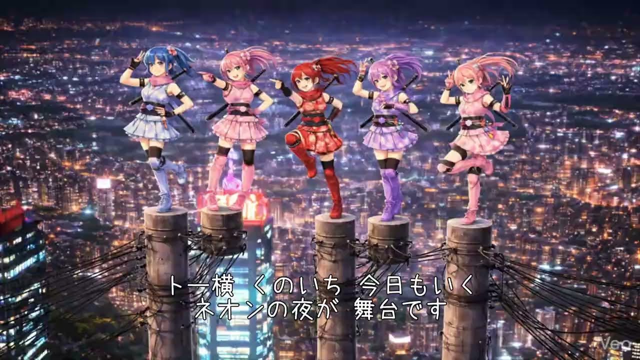 トー横くノ一  夜の 隠密🌙～toyokokunoichi yoruno onnmitu