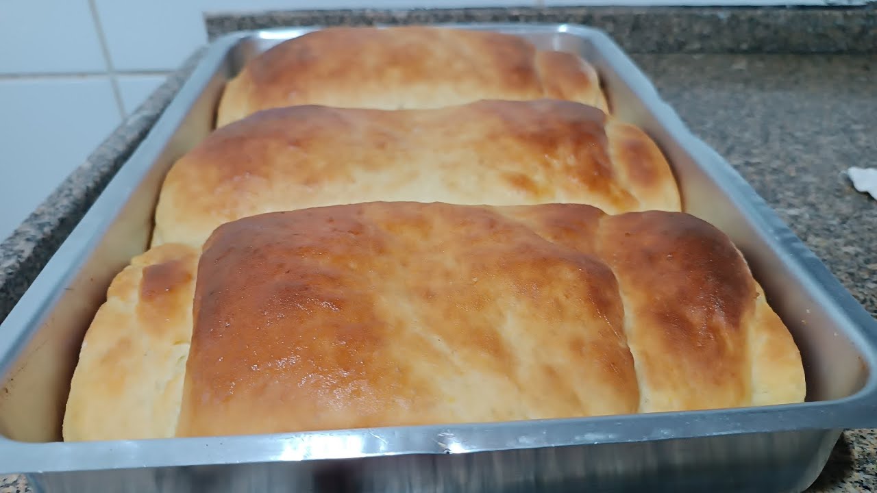 passa a passo pão de batata doce para vender muito 😋😋
