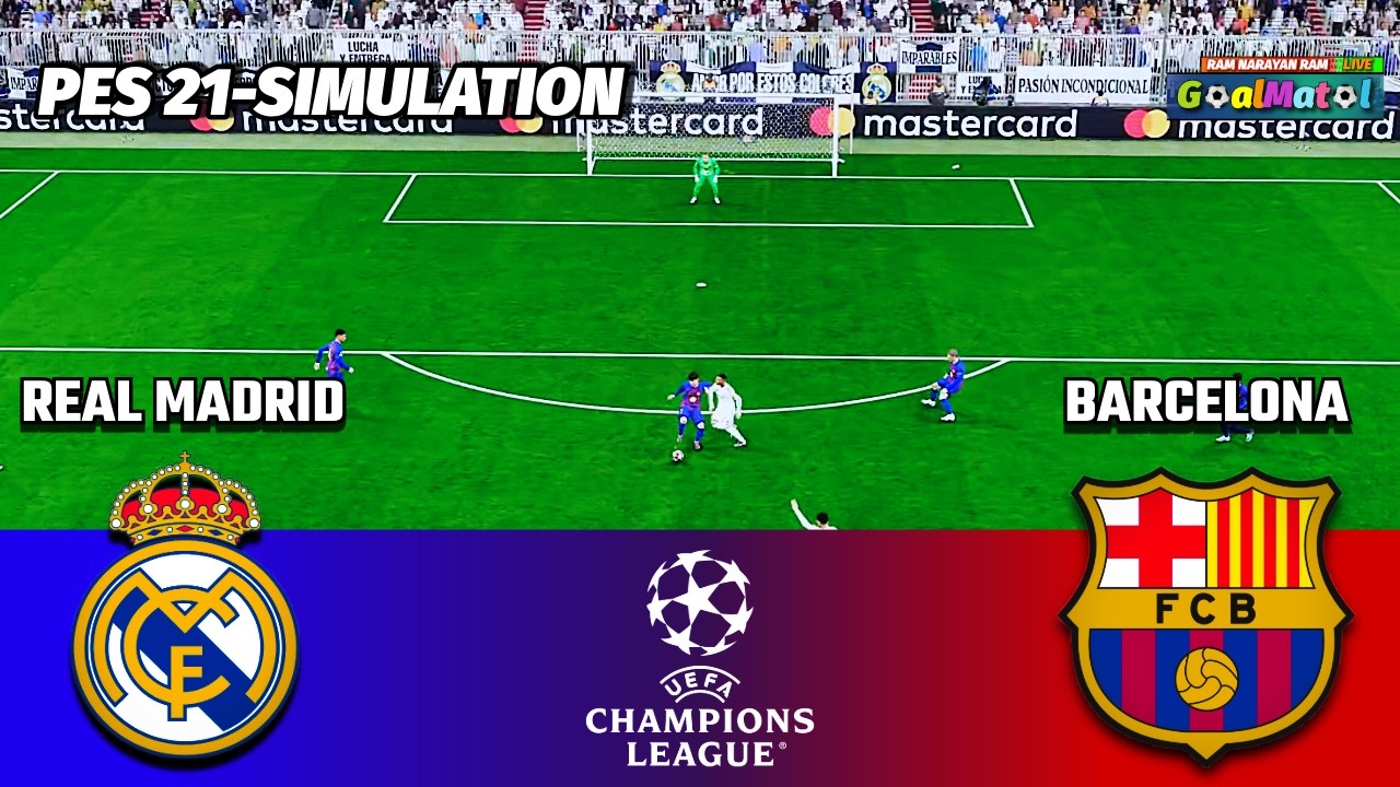 Real Madrid vs Barcelona | UEFA Champions League | Who Will Win? 🔥