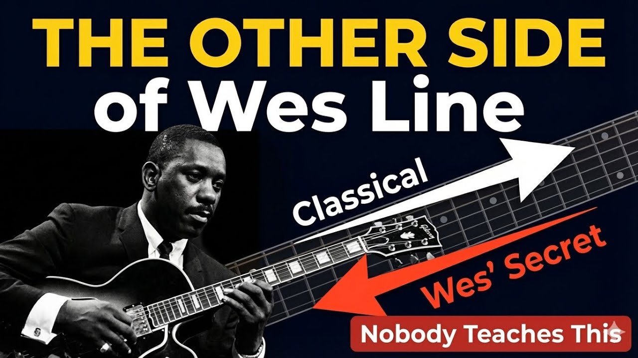 How Wes Montgomery Plays ii–V 🔶 The Hidden V7 Side of the Wes Line #wesmontgomery #wesline