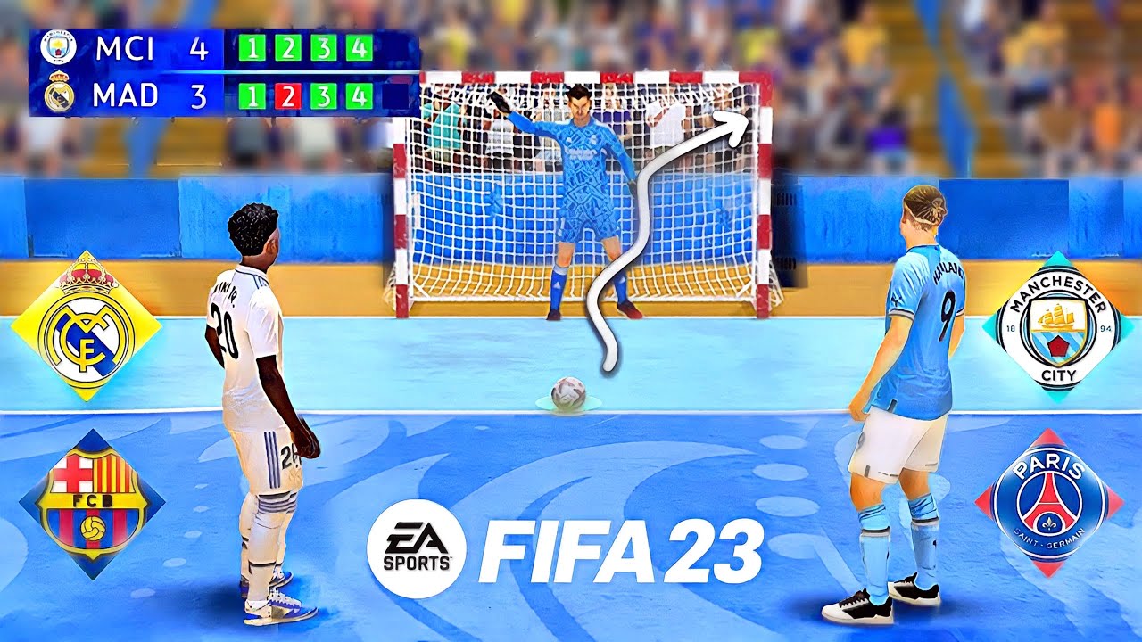Fiz a CHAMPIONS LEAGUE de PENALTI, mas no FUTSAL do FIFA 23