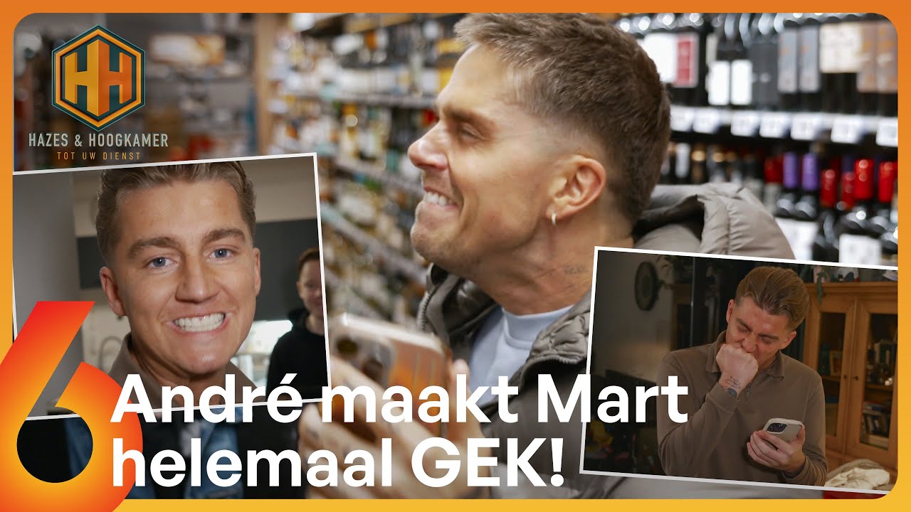 Boodschappen doen GAAT FOUT: 'Hazes, KAPPEN NU!' 😤 | Hazes & Hoogkamer: tot uw dienst