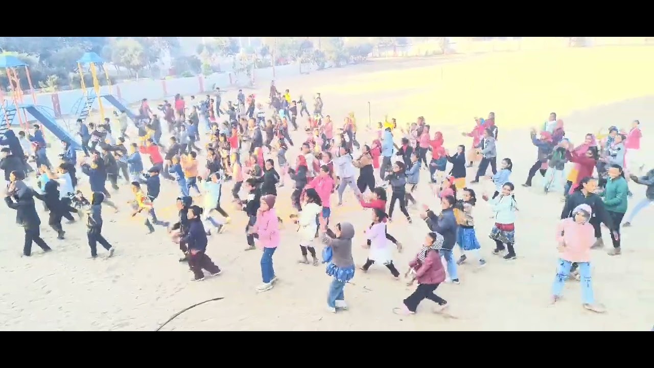 Limbau primary school. Aerobic exercise. (તારીખ :17/01/2026) #aerobic #exercise #sports #school