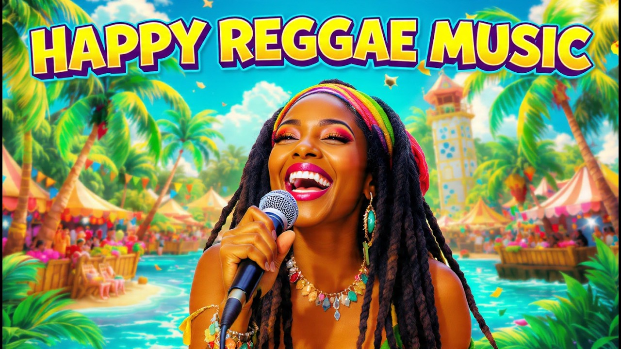 LIVE Sunset Island Reggae 🌊 Golden Beach Vibes for Evening Chill & Vacation Feel