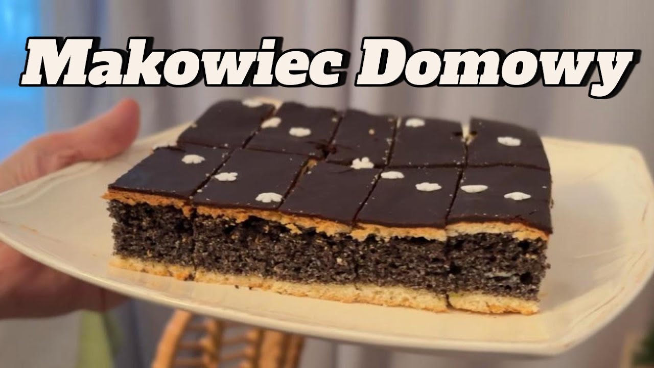 Jak Upiec Makowiec? #makowiec Tradycyjny Przepis | Ciasto Makowe XXL #ciastomakowe