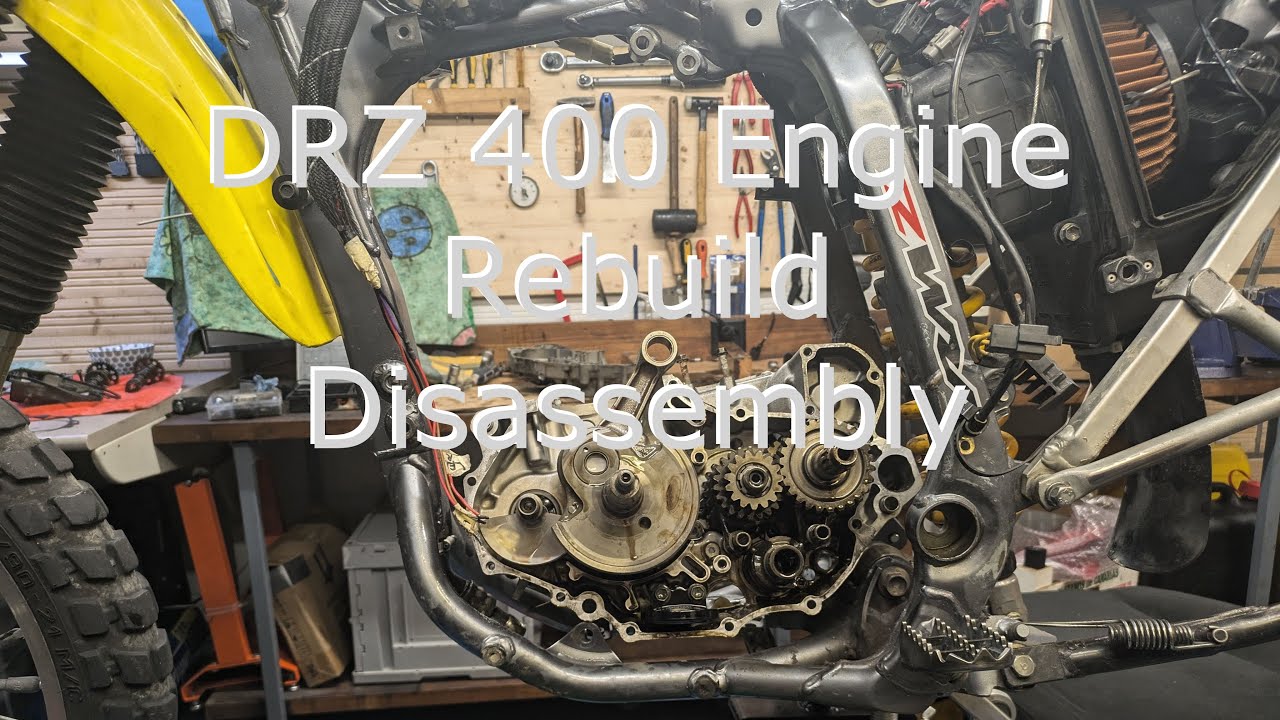 How To: DRZ 400 Engine Rebuild Part 1 - Disassembly
