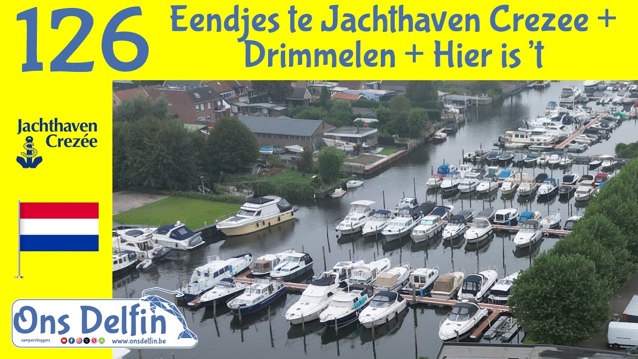 126 Eendjes te Jachthaven Crezée + Drimmelen + Hier is't
