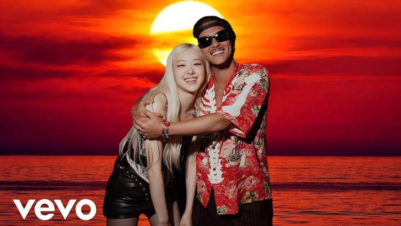 Bruno Mars & Rosé – Sunset Kisses (Official Lyric Video)