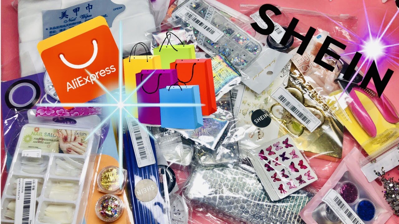 Доставка товаров для ногтей на AliExpress | Доставка товаров для ногтей Shein | Дизайн ногтей | Д...