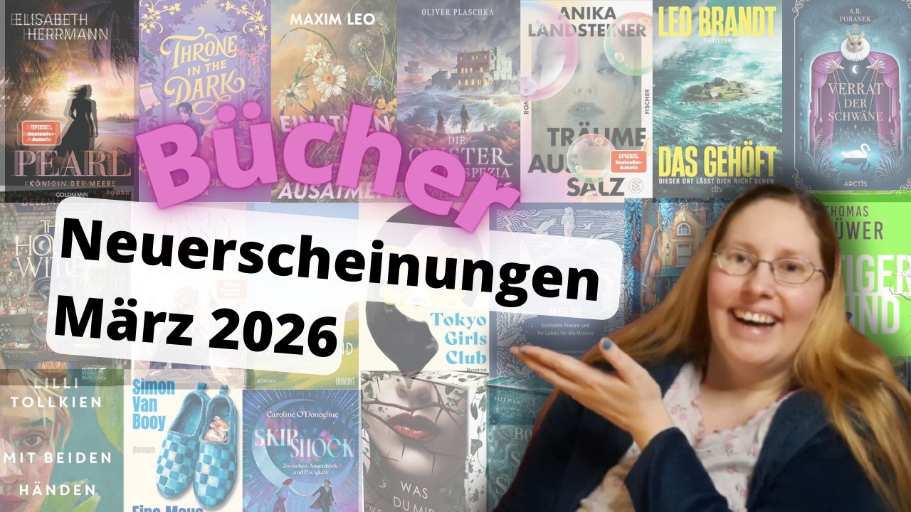 30 BÜCHER Neuerscheinungen im März 2026 📚 Fantasy, Krimi, Thriller 📚  #booktube