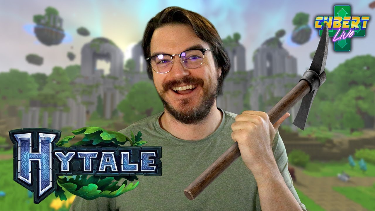 Coping with Life with a Relaxing Day of Hytale | Cybert Live