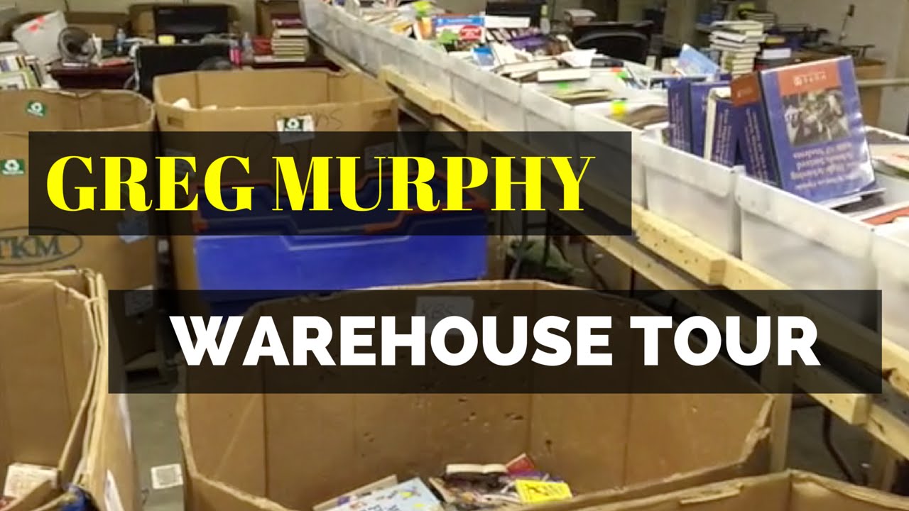 Greg Murphys Million Dollar Book Selling Operation [Full Walk Through - 60,000 Sq. Feet ]