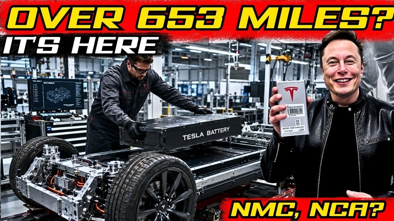 New Tesla Battery Technology! Elon Musk: 25 EV fires vs 1,529 gas cars&mdash;LFP safer than NMC/NCA?