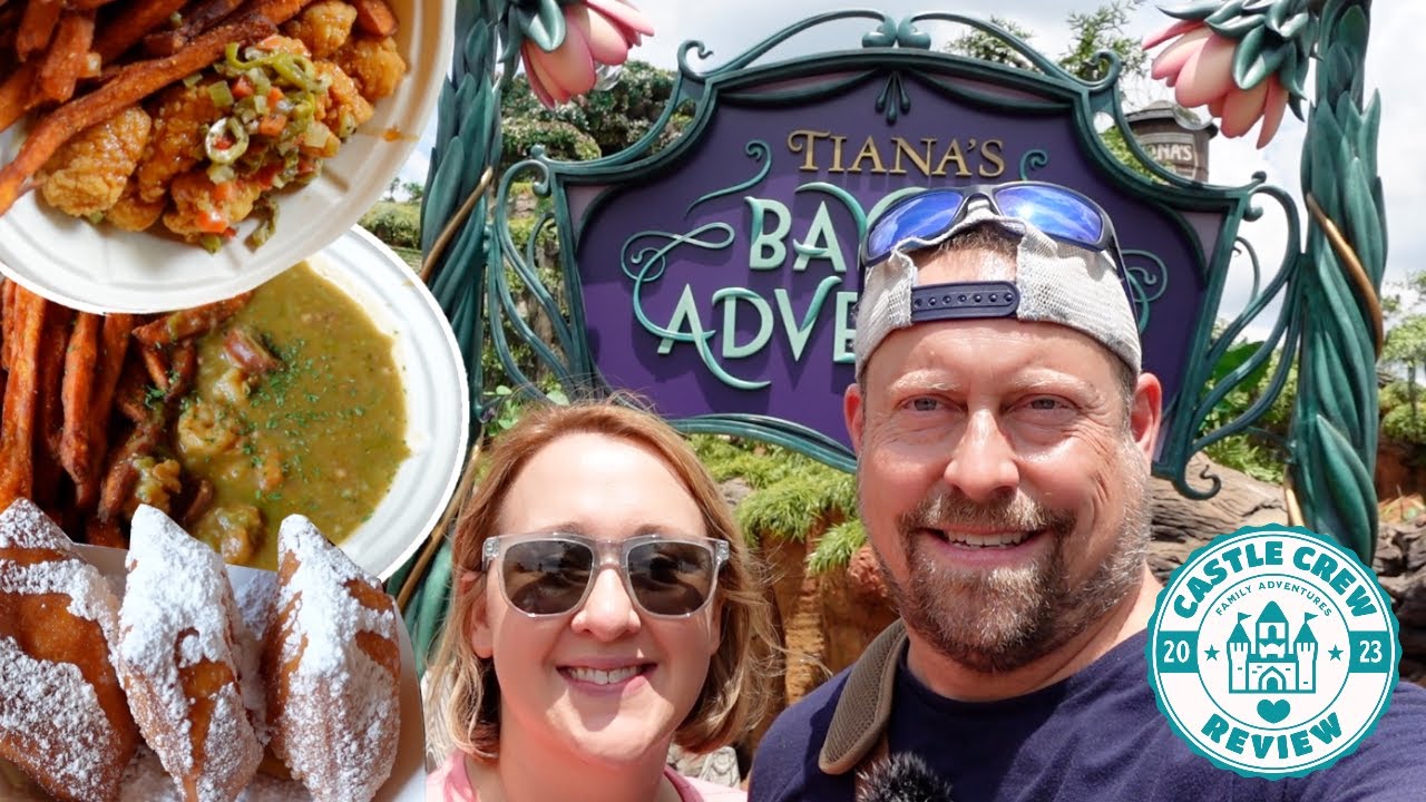Trying NEW Food at Golden Oak Outpost in Magic Kingdom / Tiana's Bayou Adventure / Dining Reviews