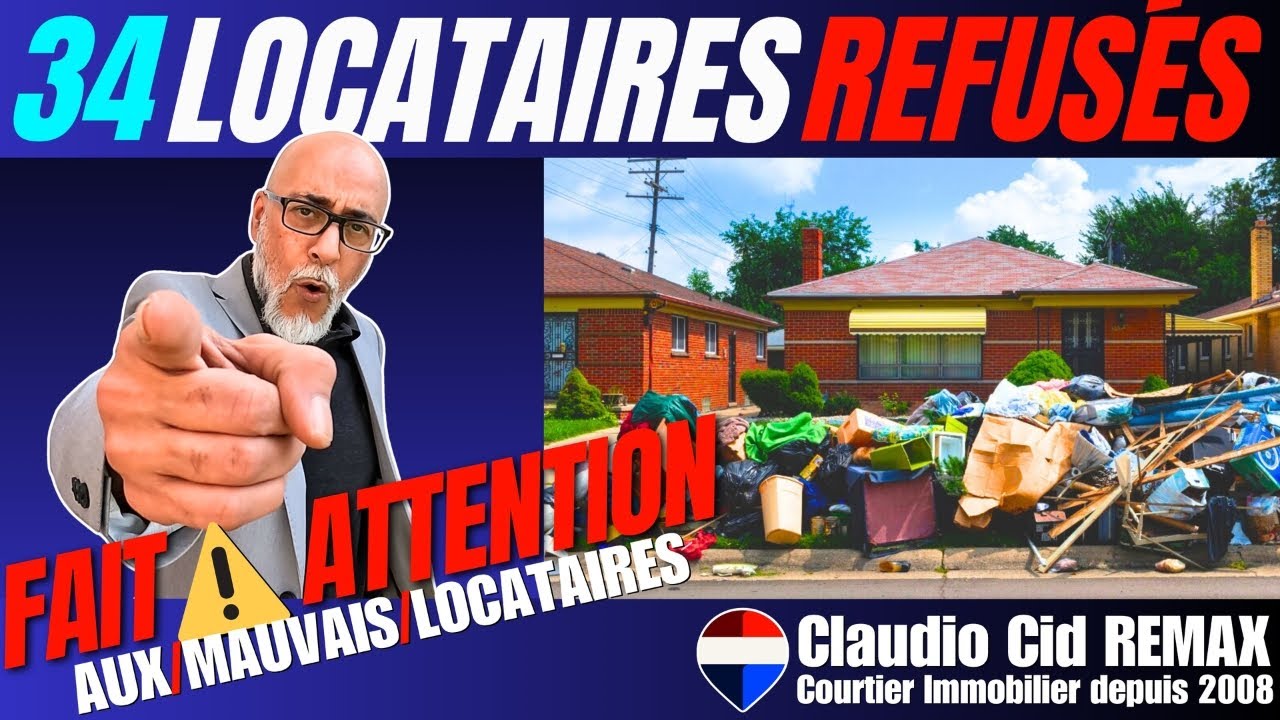 🚨34 FOIS où j'ai dit NON à des locataires (pour louer 1 de nos appartements) Propriétés à revenus 🏘️