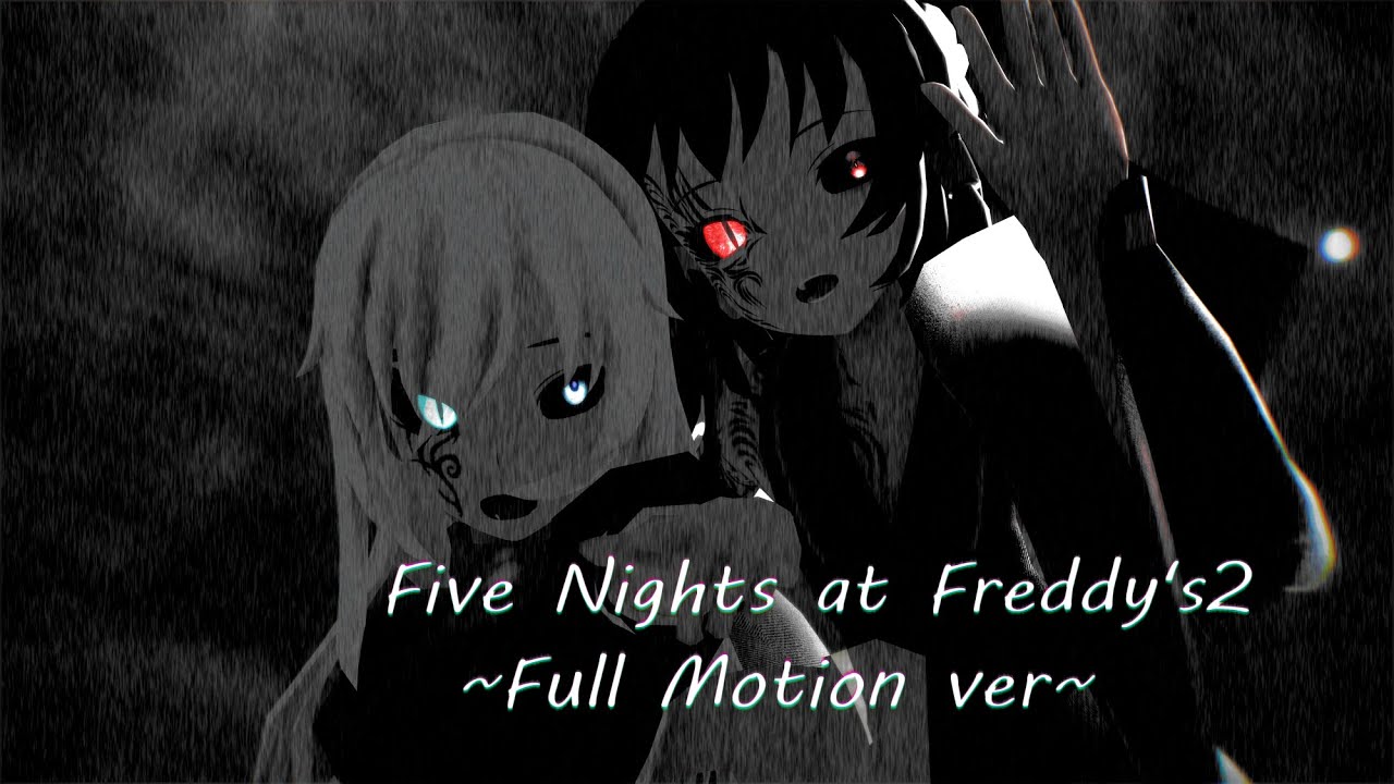 【東方MMD 4k】Five Nights at Freddy's2【霊夢・魔理沙】