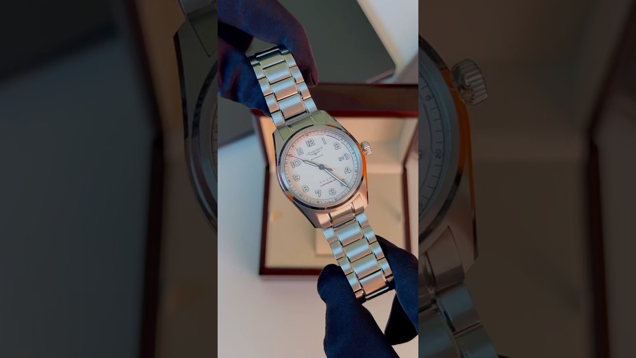 Longines Spirit 42mm L3.811.4.73.6 #newwatch #silver #longines #luxurywatches #authenticwatches