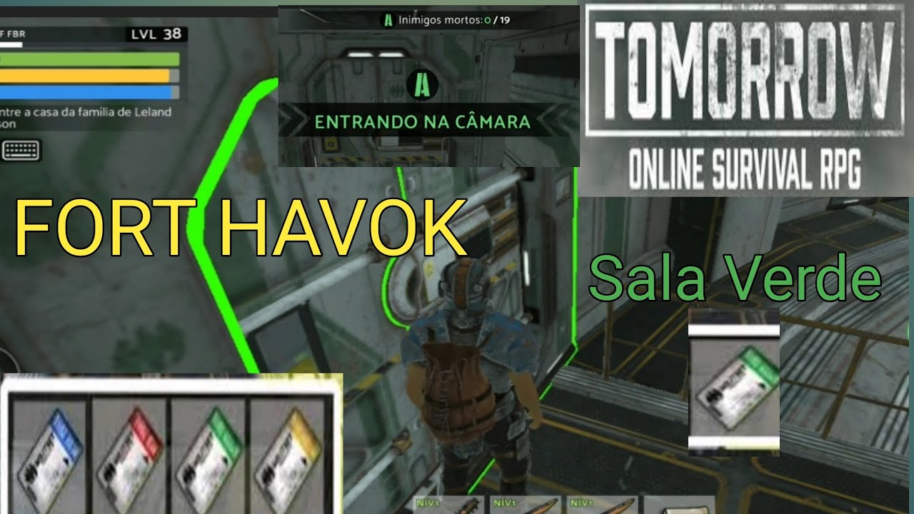 Tomorrow gameplay Invadindo Fort havok parte 3 sala verde 