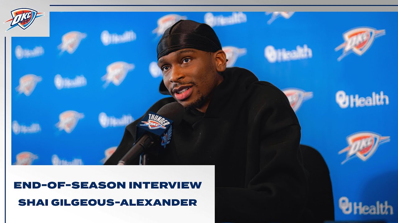 Shai Gilgeous-Alexander | 2023-24 End-of-Season Interview | OKC Thunder