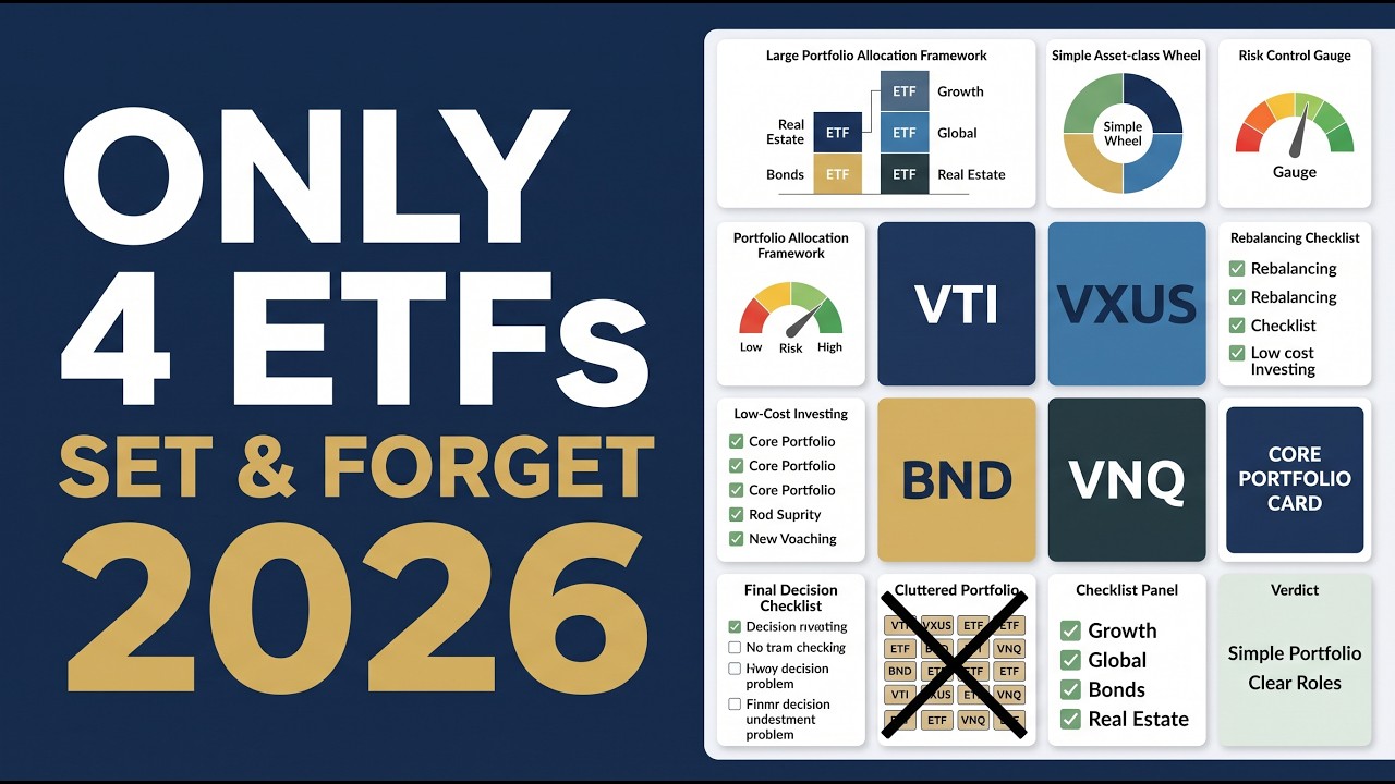 The Only 4 ETFs You Need to Own in 2026
