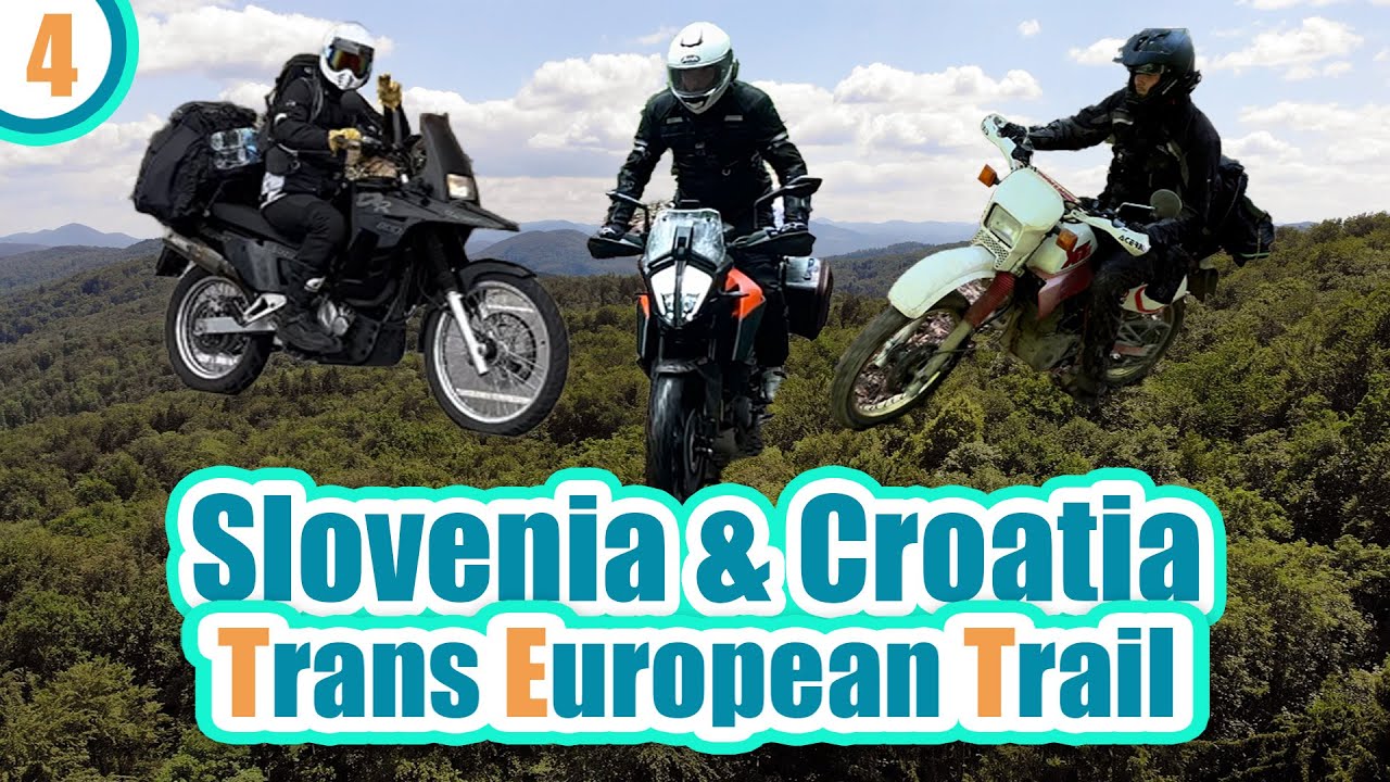 Bis ans Limit! (mit defekter Vorderradbremse) - Trans European Trail Slovenia & Croatia 2022 - Tag 4