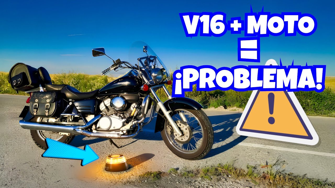 Baliza V16 y motos | Tenemos un problema