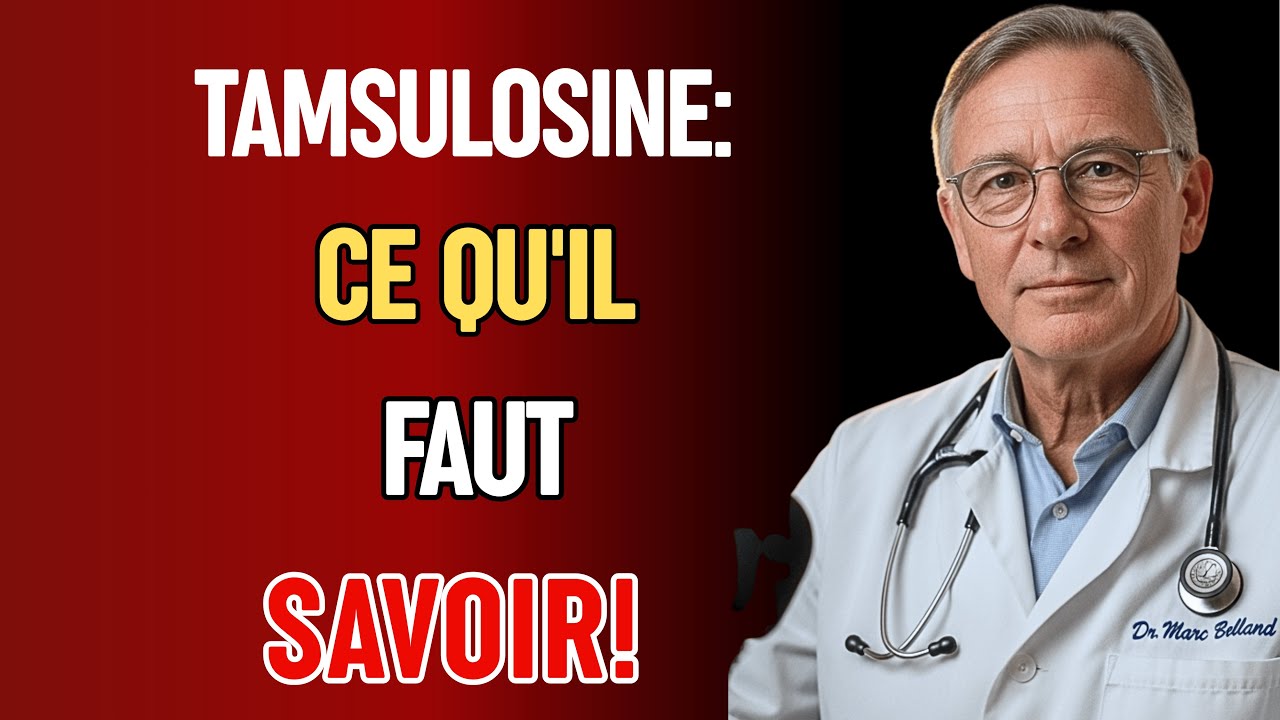 Tamsulosine : ce que vous devez absolument savoir | Urologue vous explique