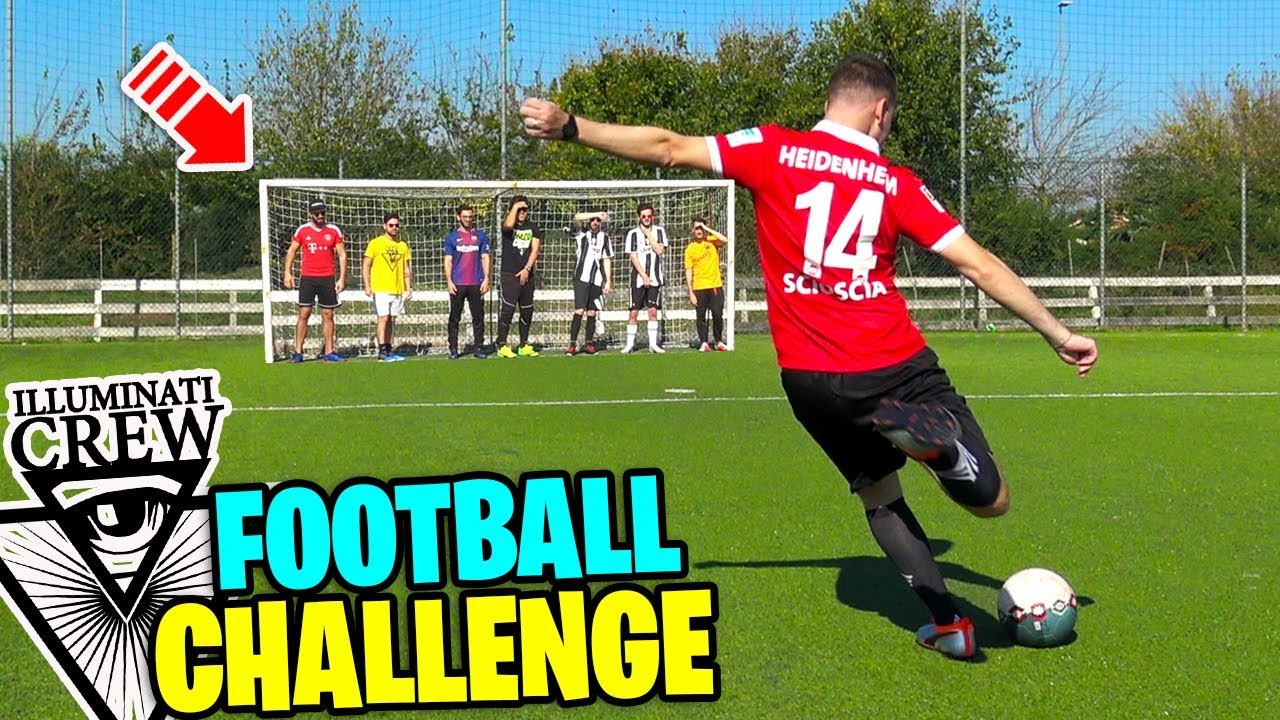 ILLUMINATI CREW FOOTBALL CHALLENGE!!