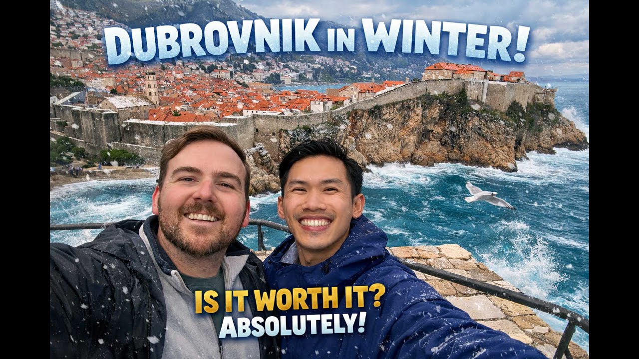 Visiting Dubrovnik in Winter ❄️ 🇭🇷 Quiet, Cheaper & Beautiful!
