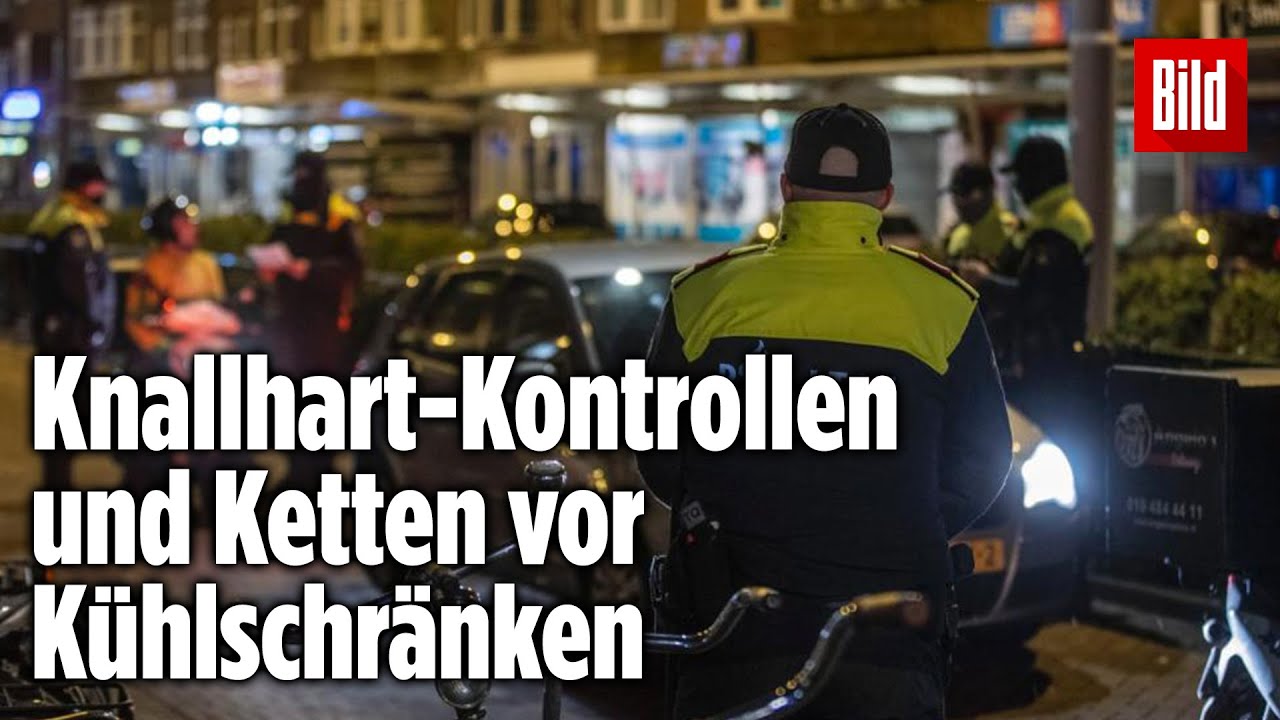 Corona-Krawalle in den Niederlanden: So KNALLHART greift die Polizei jetzt durch