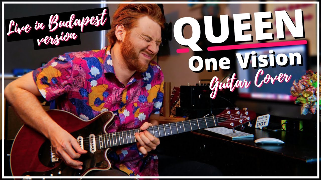 Queen | One Vision - live in Budapest | Guitar Cover